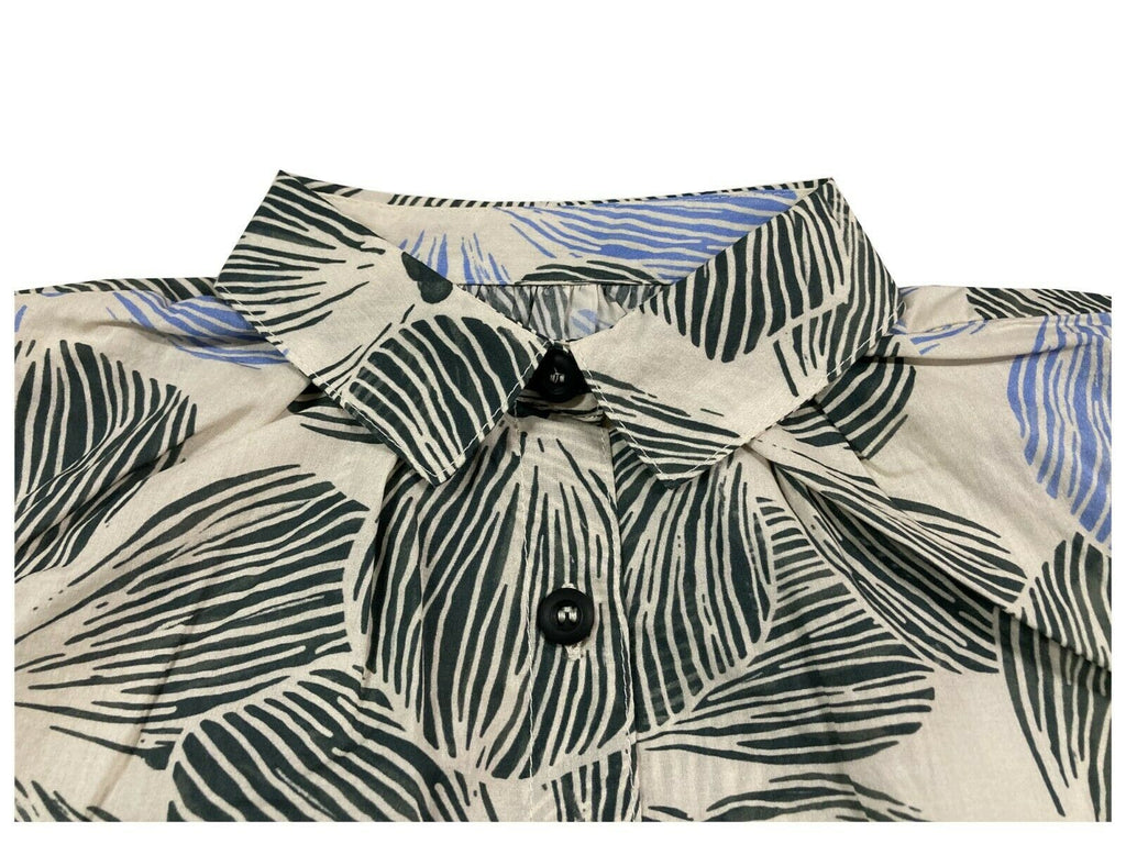 4.10 by BKØ camicia donna voile di cotone DD2410 FANTASIA 100% cotone MADE IN ITALY