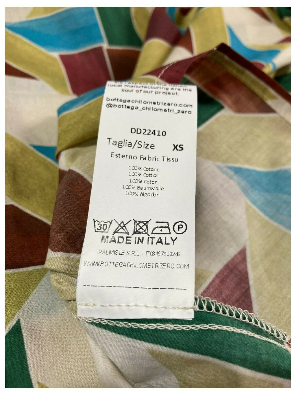 4.10 by BKØ camicia donna voile di cotone DD2410 FANTASIA 100% cotone MADE IN ITALY