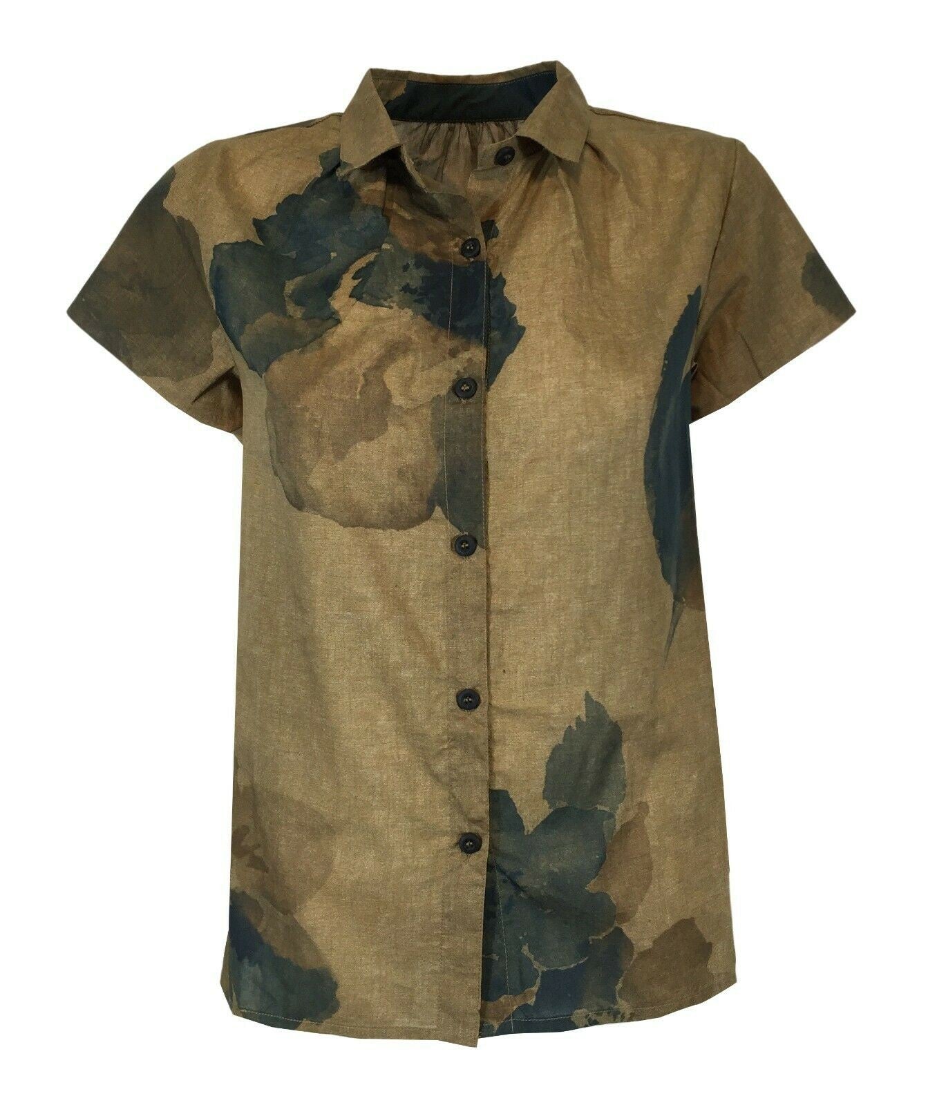 4.10 by BKØ camicia donna voile di cotone DD2410 FANTASIA 100% cotone MADE IN ITALY