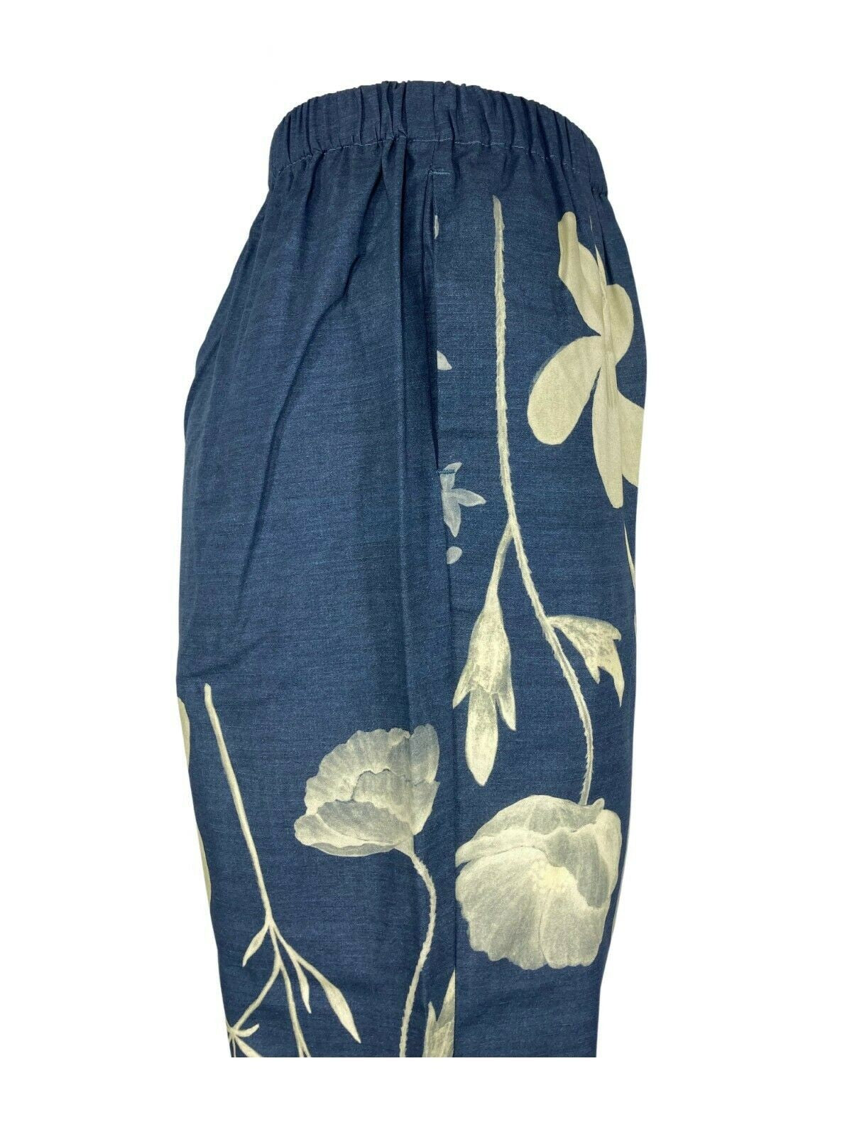 4.10 by BKØ pantalone donna fantasia art DD22455 MICENE 100% cotone MADE IN ITALY