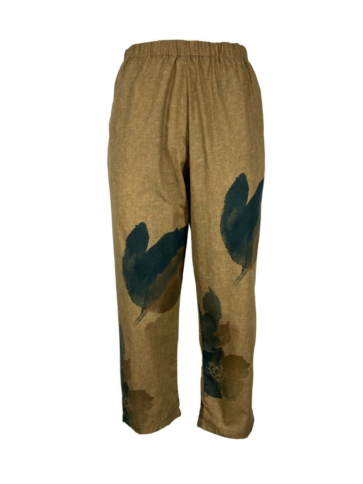 4.10 by BKØ pantalone donna fantasia art DD22455 MICENE 100% cotone MADE IN ITALY