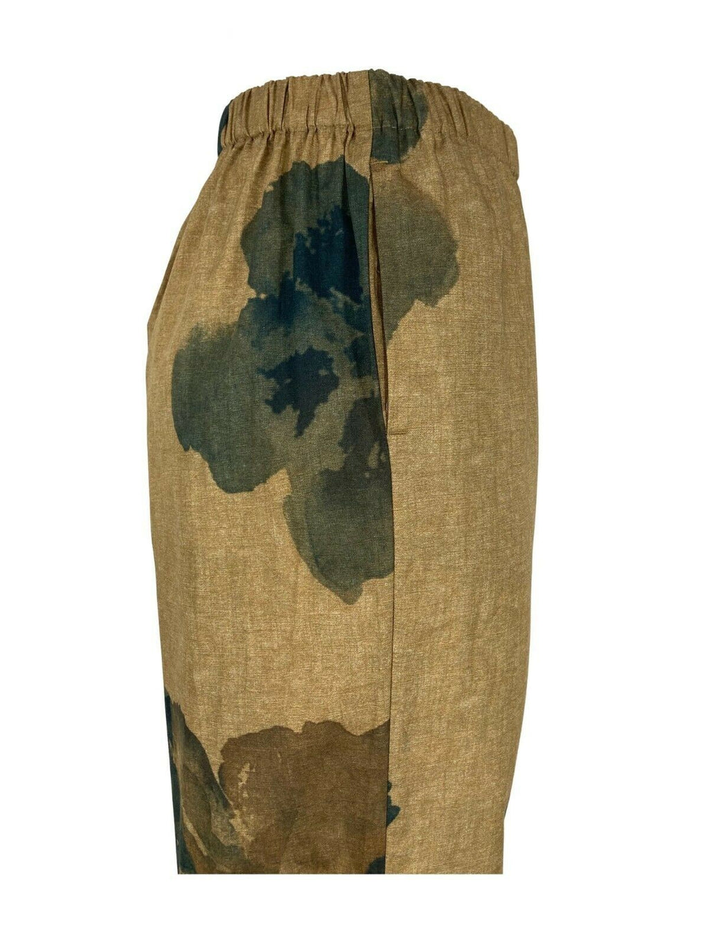 4.10 by BKØ pantalone donna fantasia art DD22455 MICENE 100% cotone MADE IN ITALY