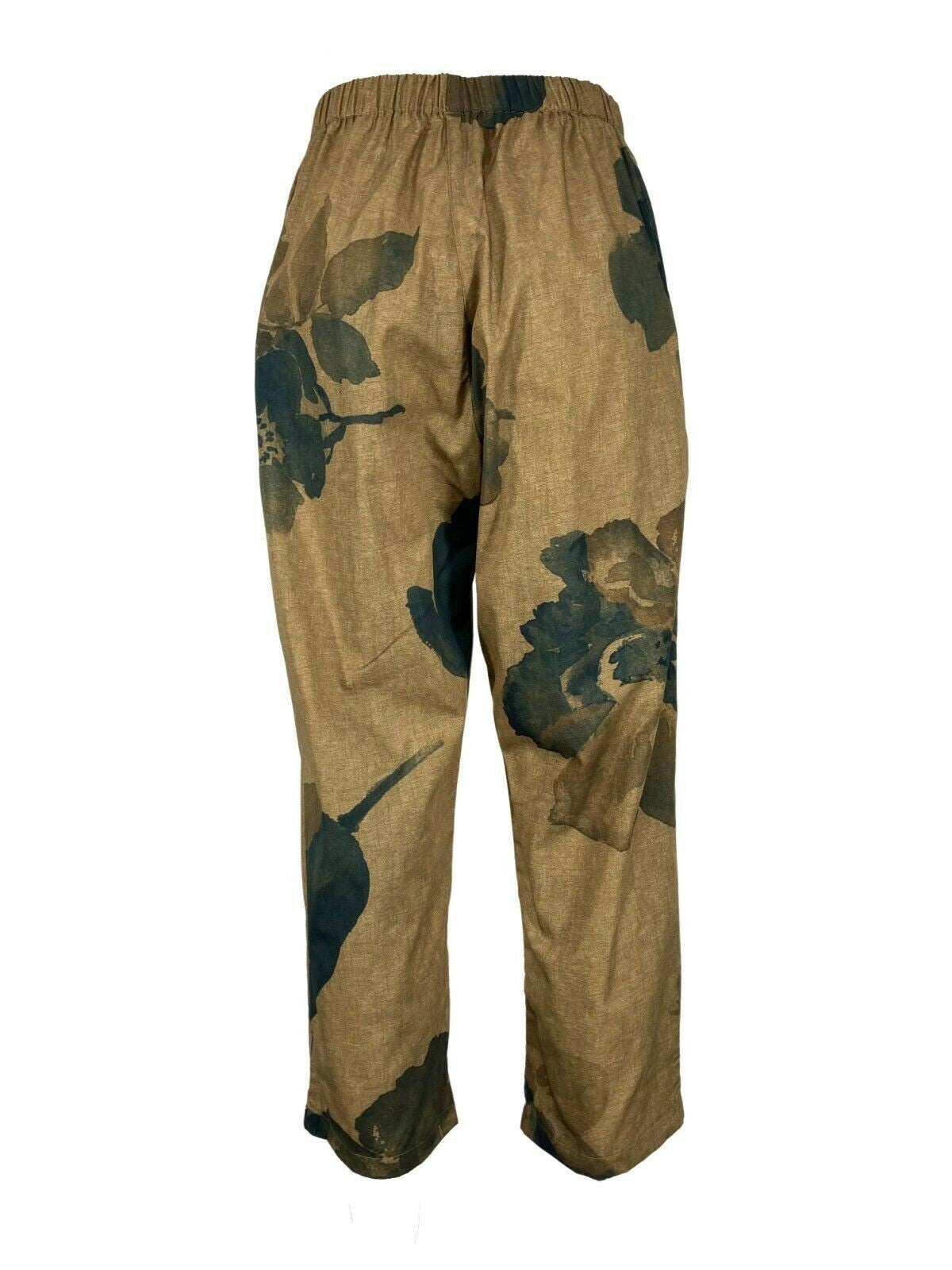 4.10 by BKØ pantalone donna fantasia art DD22455 MICENE 100% cotone MADE IN ITALY