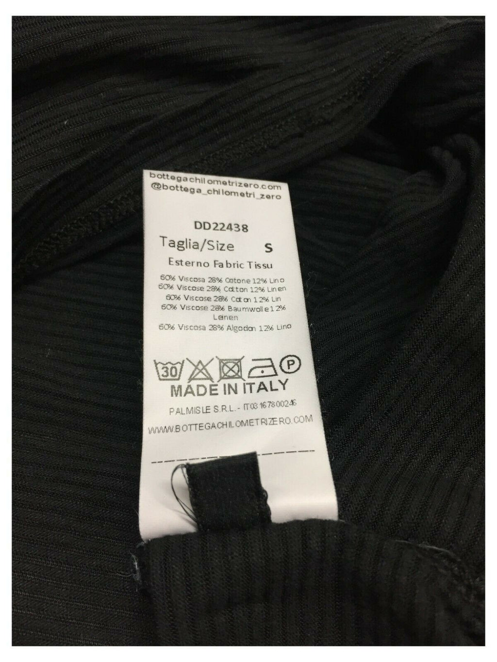 4.10 by BKØ maglia donna righe in tinta art DD22438 KIMONO MADE IN ITALY