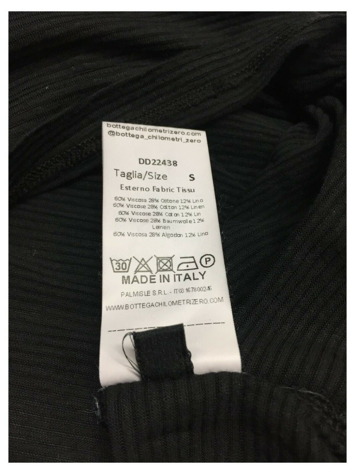 4.10 by BKØ maglia donna righe in tinta art DD22438 KIMONO MADE IN ITALY