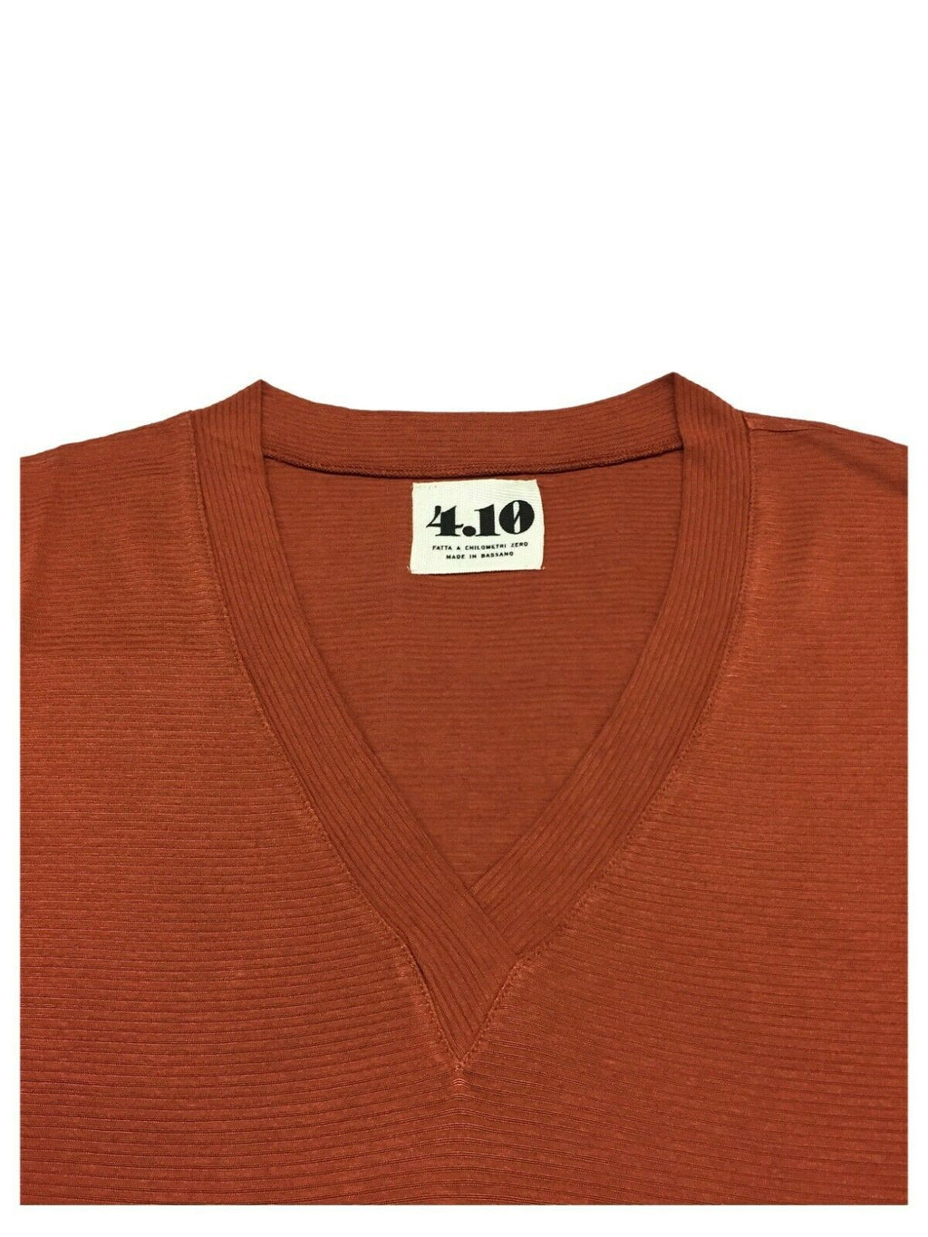 4.10 by BKØ maglia donna righe in tinta art DD22438 KIMONO MADE IN ITALY