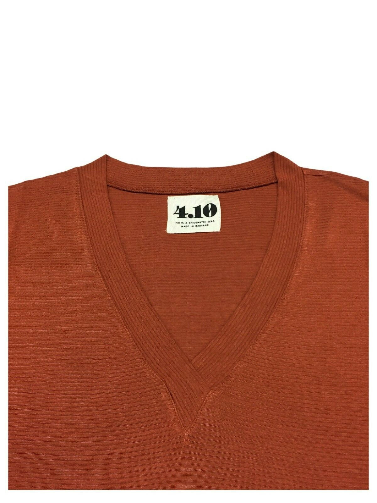 4.10 by BKØ maglia donna righe in tinta art DD22438 KIMONO MADE IN ITALY