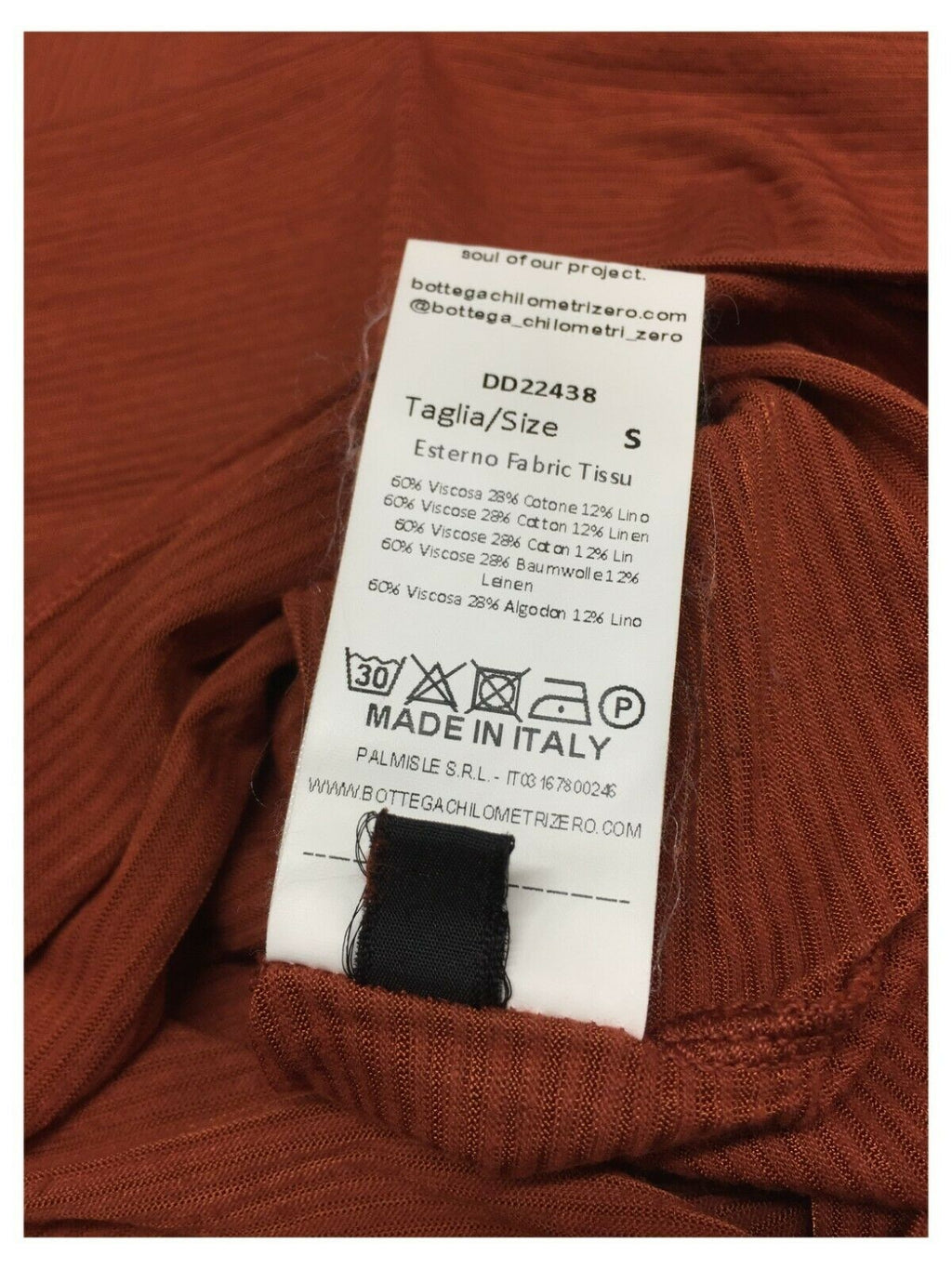 4.10 by BKØ maglia donna righe in tinta art DD22438 KIMONO MADE IN ITALY