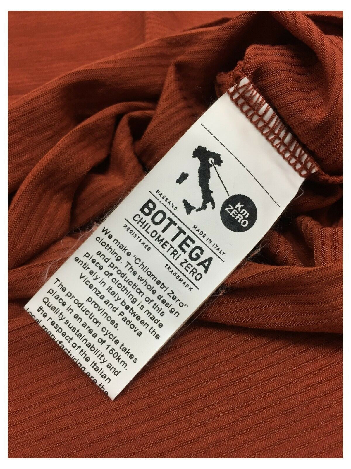 4.10 by BKØ maglia donna righe in tinta art DD22438 KIMONO MADE IN ITALY