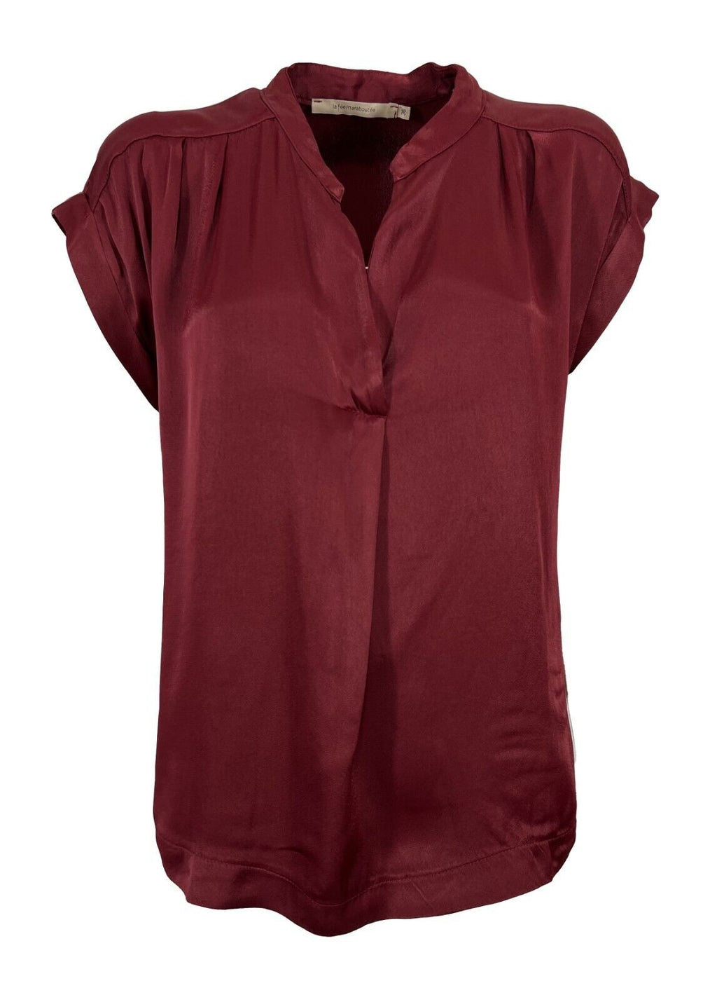 LA FEE MARABOUTEE blusa donna art FD-TO-PASSIMA 100% viscosa MADE IN ITALY