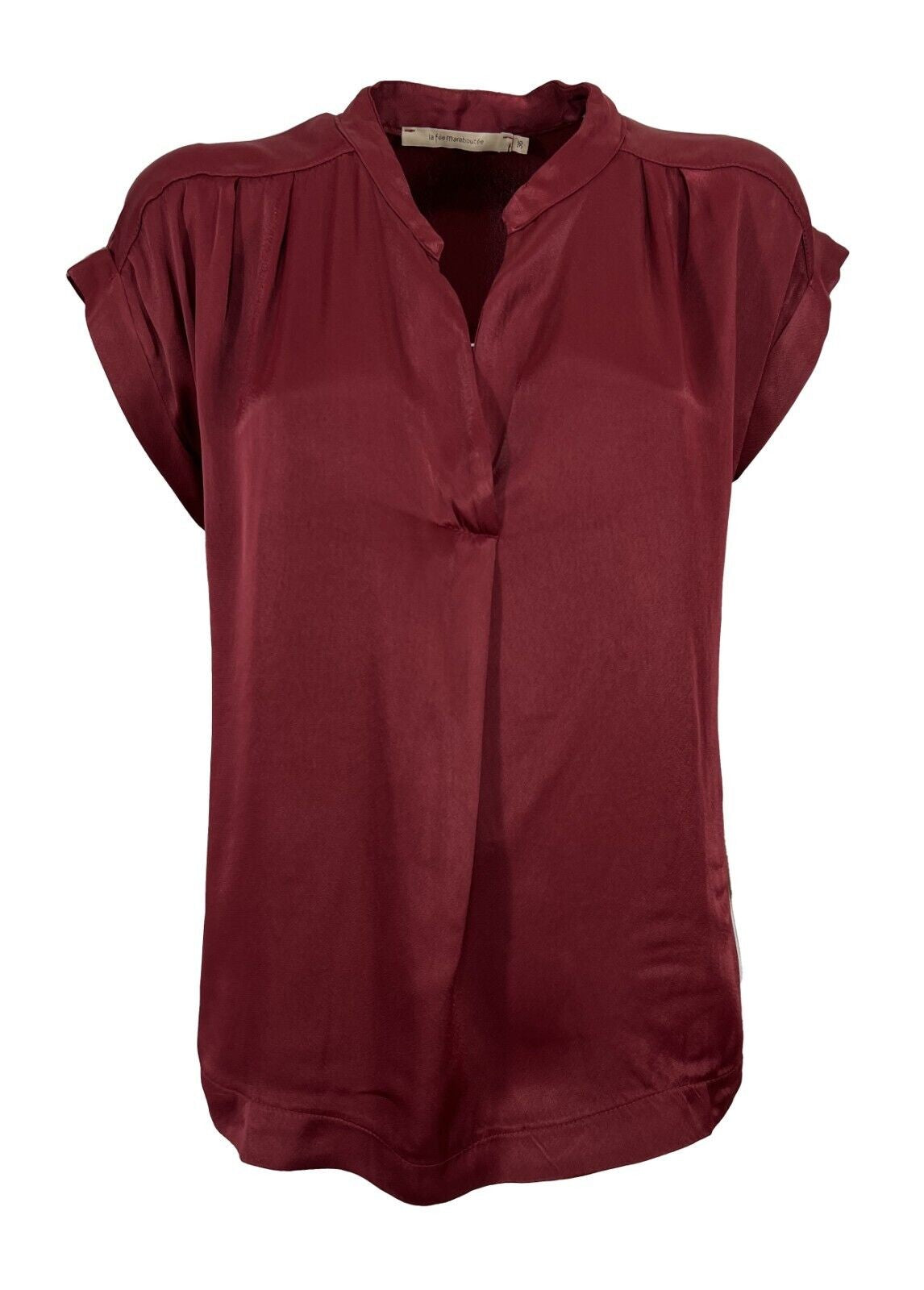 LA FEE MARABOUTEE blusa donna art FD-TO-PASSIMA 100% viscosa MADE IN ITALY