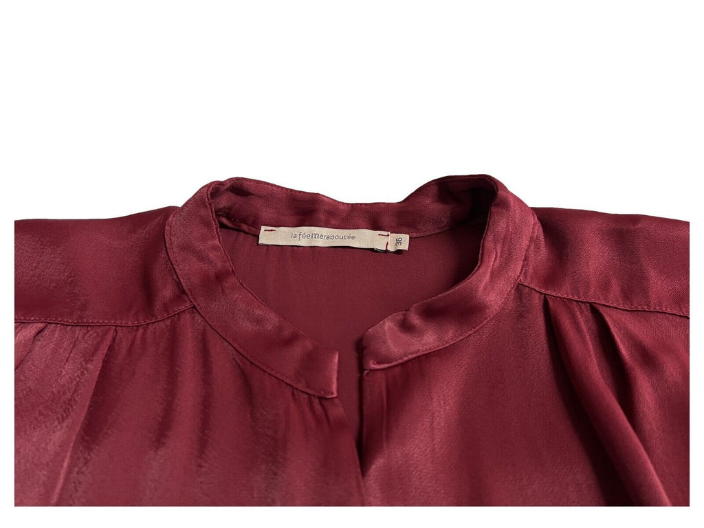 LA FEE MARABOUTEE blusa donna art FD-TO-PASSIMA 100% viscosa MADE IN ITALY
