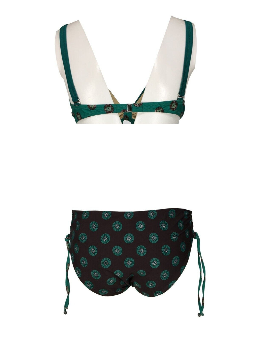 FEELING by JUSTMINE bikini donna vela moro/smeraldo art B2804C682 ETHNO CHIC MADE IN ITALY