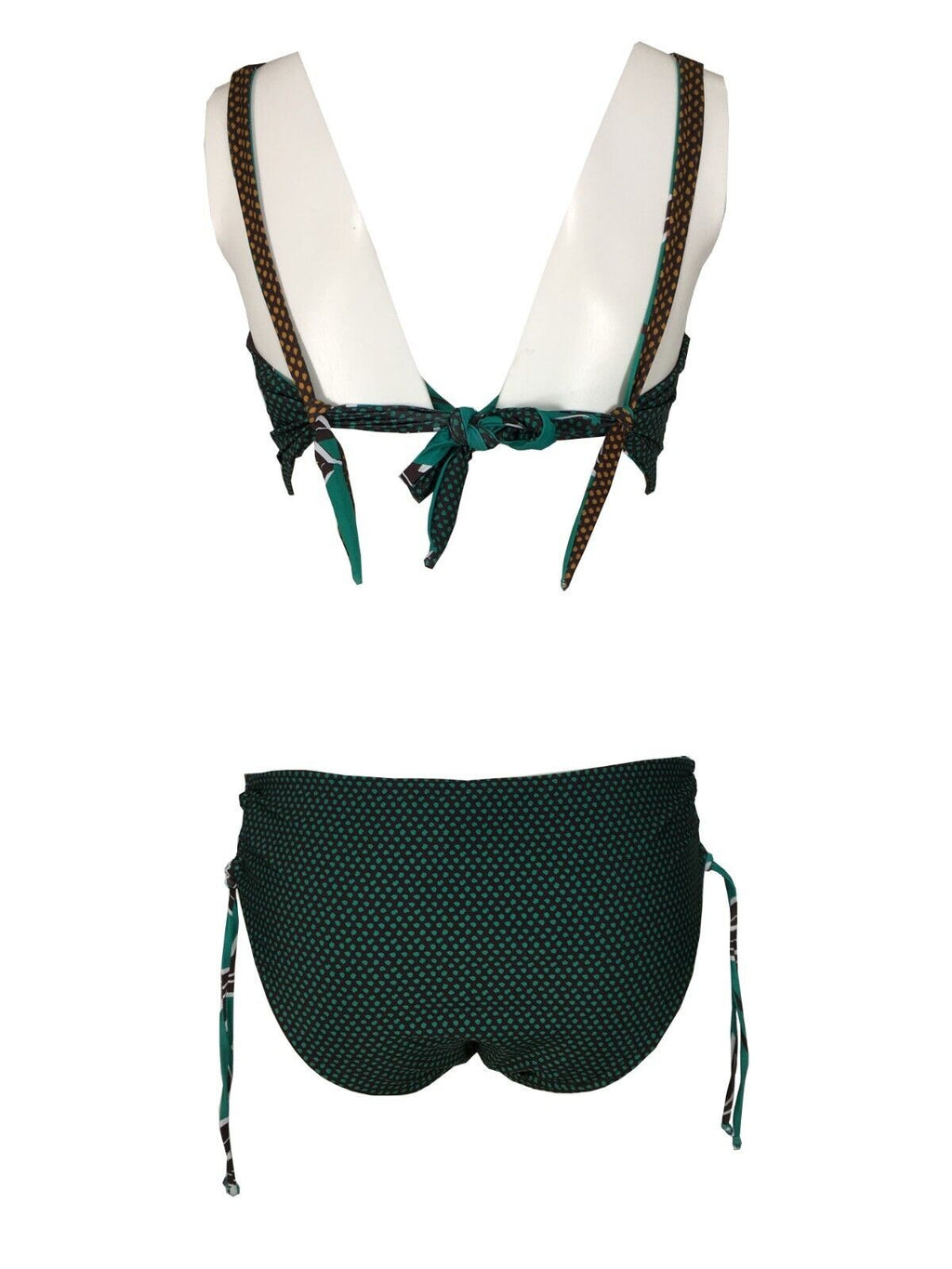 FEELING by JUSTMINE bikini donna double-face moro/smeraldo art R516C681 TULIPES MADE IN ITALY