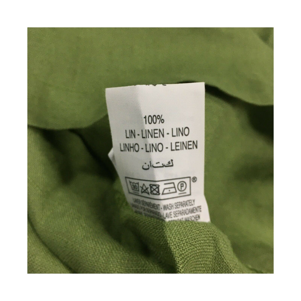 LA FEE MARABOUTEE Abito donna senza manica mod FC3347 100% lino MADE IN ITALY