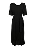 BE LIMOUSINE abito donna jersey nero lurex art LUSTRO LV304LU  MADE IN ITALY