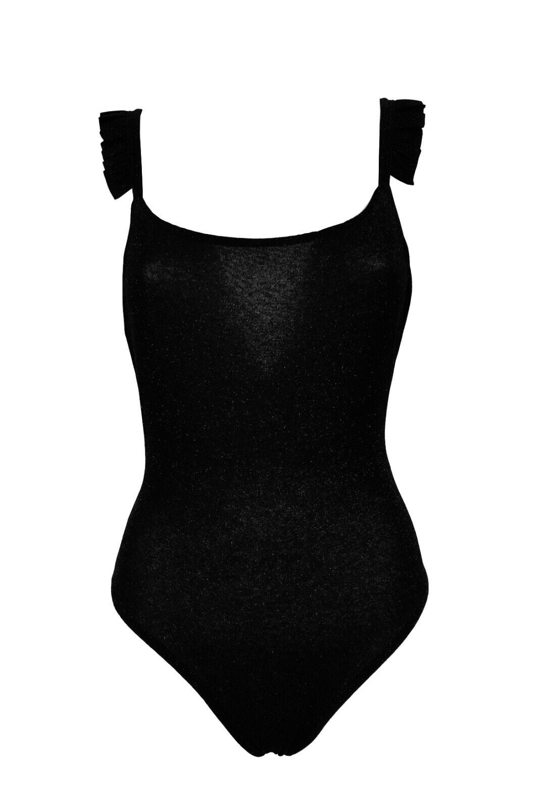 BE LIMOUSINE costume donna intero con rouches lurex art PANAREA SC372LU MADE IN ITALY