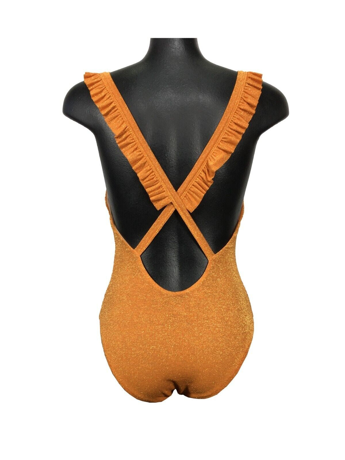 BE LIMOUSINE costume donna intero con rouches lurex art PANAREA SC372LU MADE IN ITALY