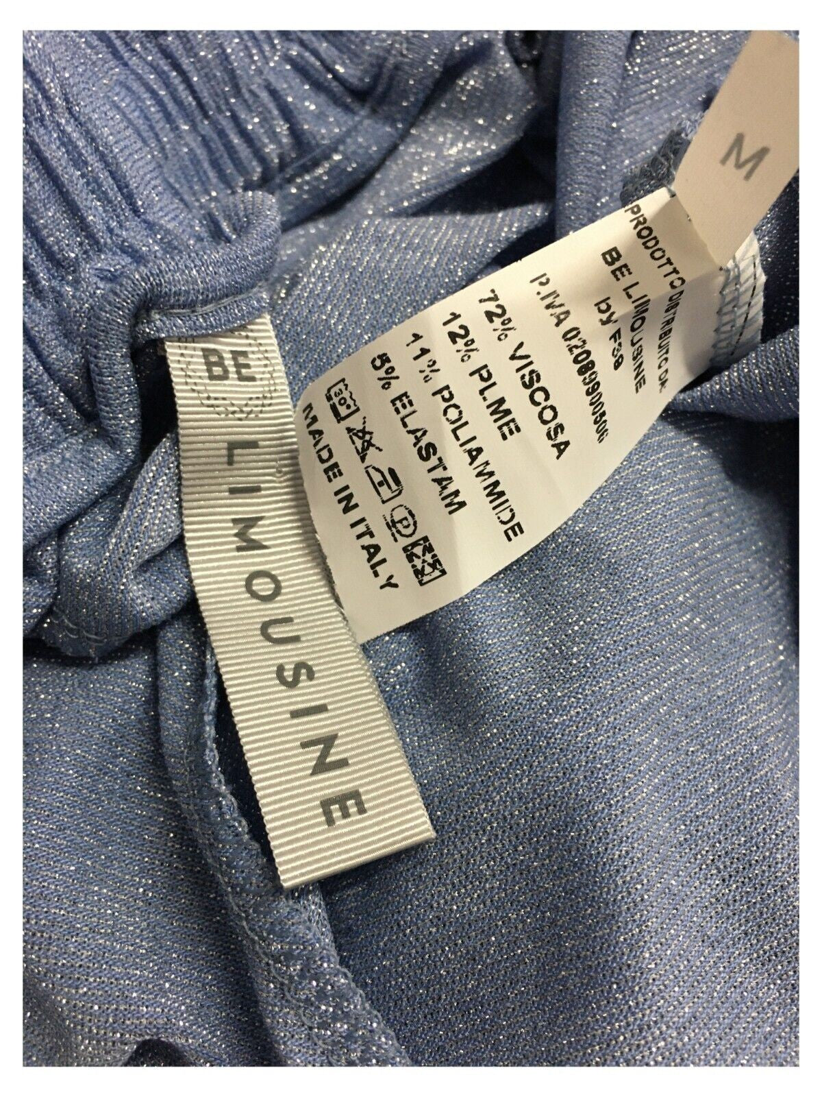 BE LIMOUSINE short donna lurex art CIPRO SP368LU MADE IN ITALY