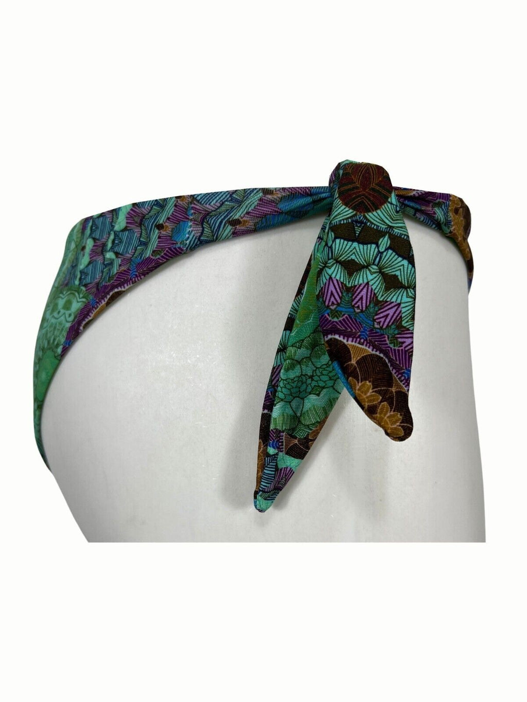 BEACH BRASIL bikini donna foderato fantasia verde art 40-6025L MADE IN ITALY