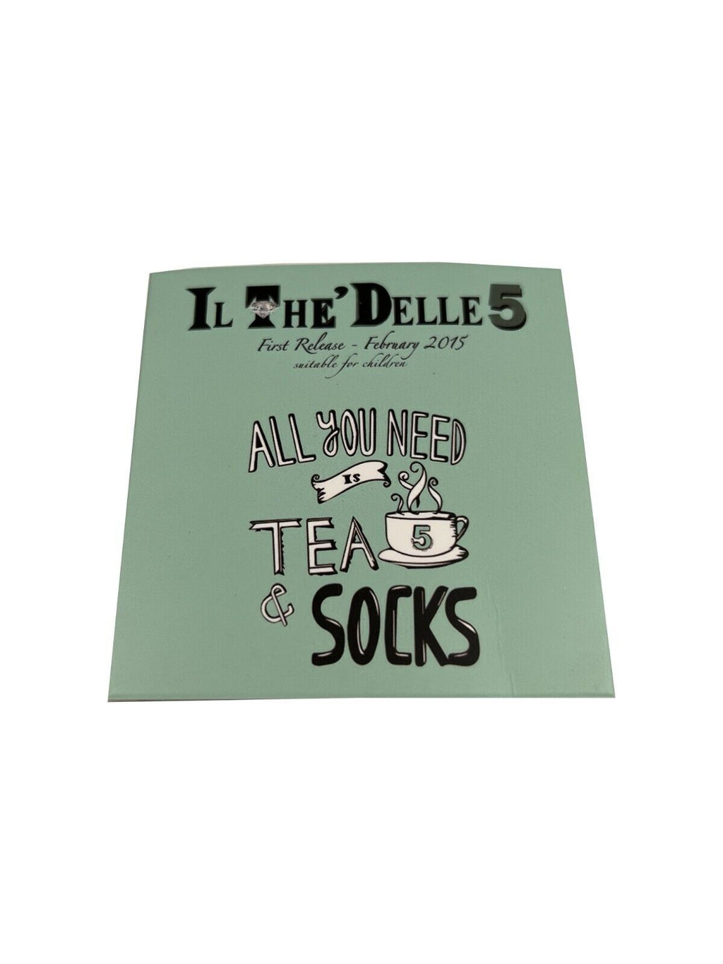 IL THE DELLE 5 calzino donna fantasia M/DARCY 90% cotone 10% elastan Tg. Unica 36/40