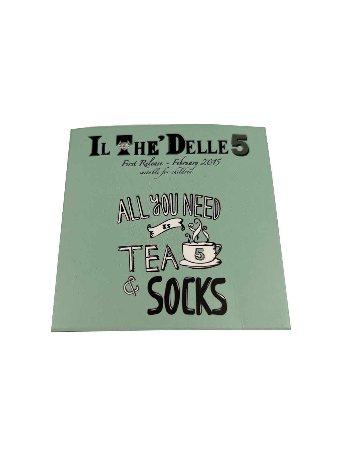 IL THE DELLE 5 calzino donna fantasia M/DARCY 90% cotone 10% elastan Tg. Unica 36/40