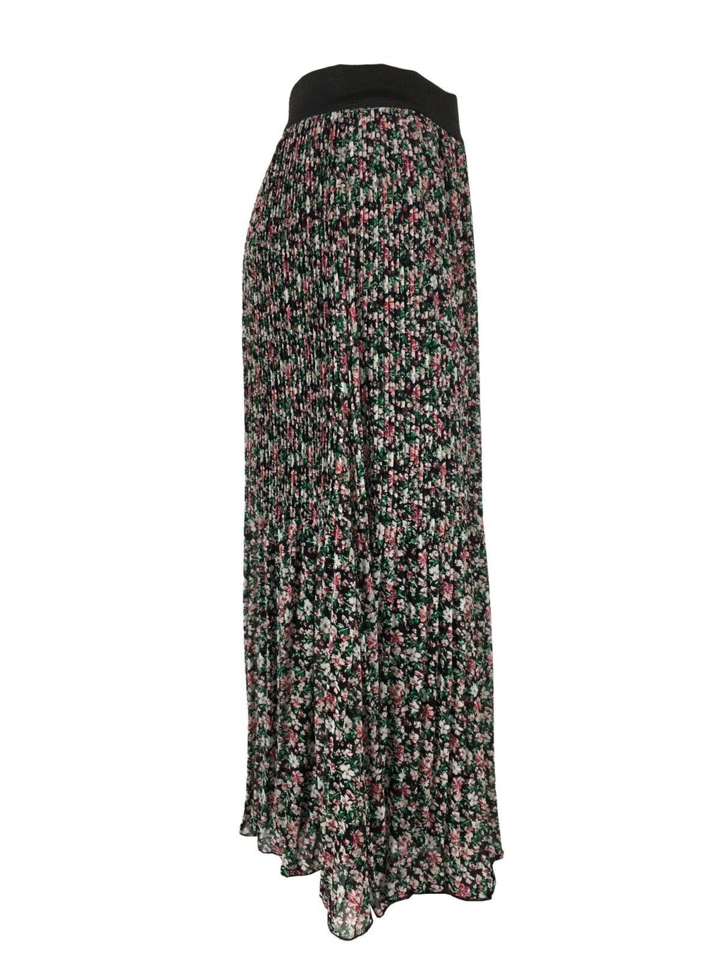 LA FEE MARABOUTEE gonna donna plissè fantasia floreale multicolor FE-JU-CHANA-F MADE IN ITALY