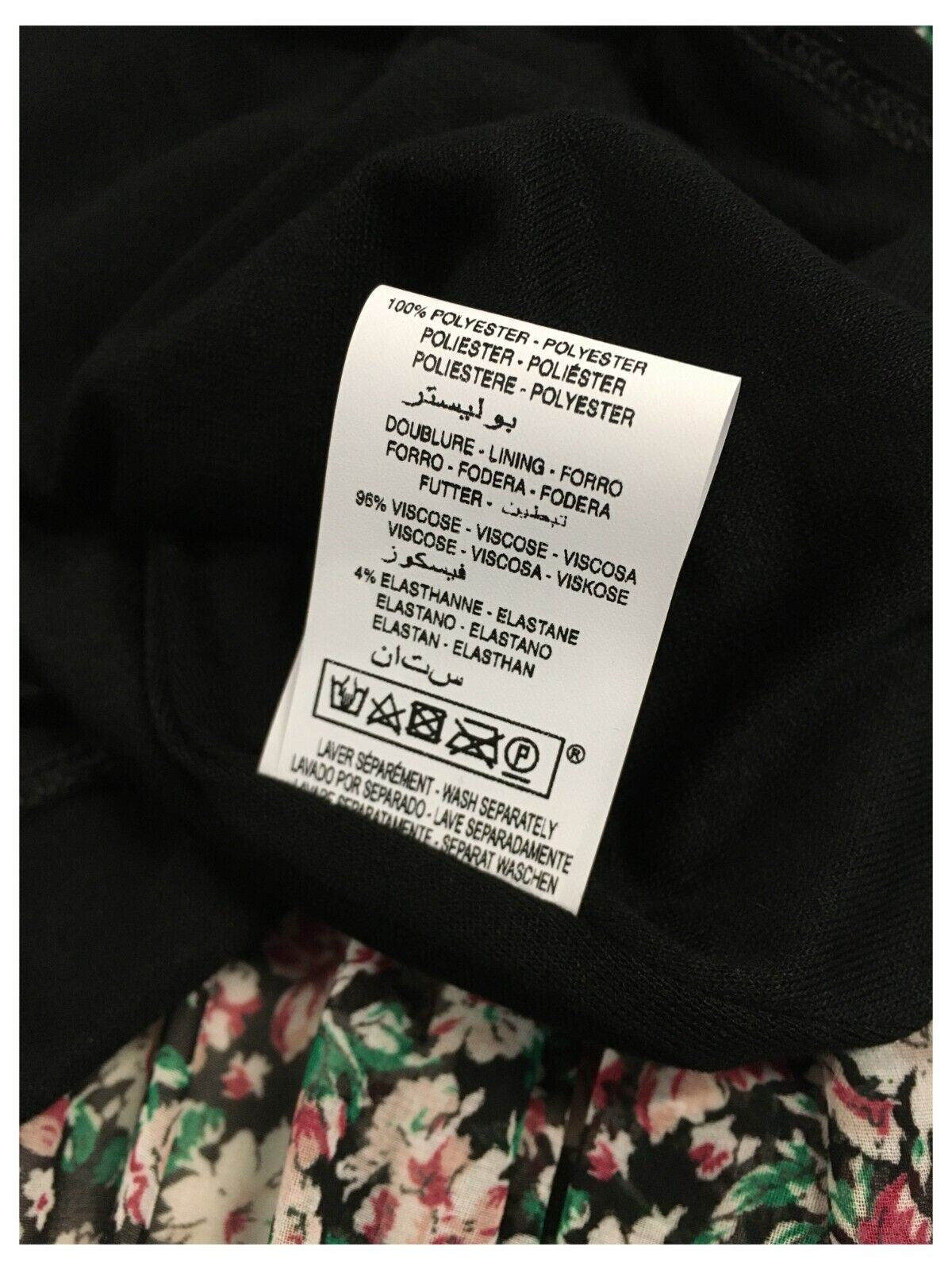 LA FEE MARABOUTEE gonna donna plissè fantasia floreale multicolor FE-JU-CHANA-F MADE IN ITALY