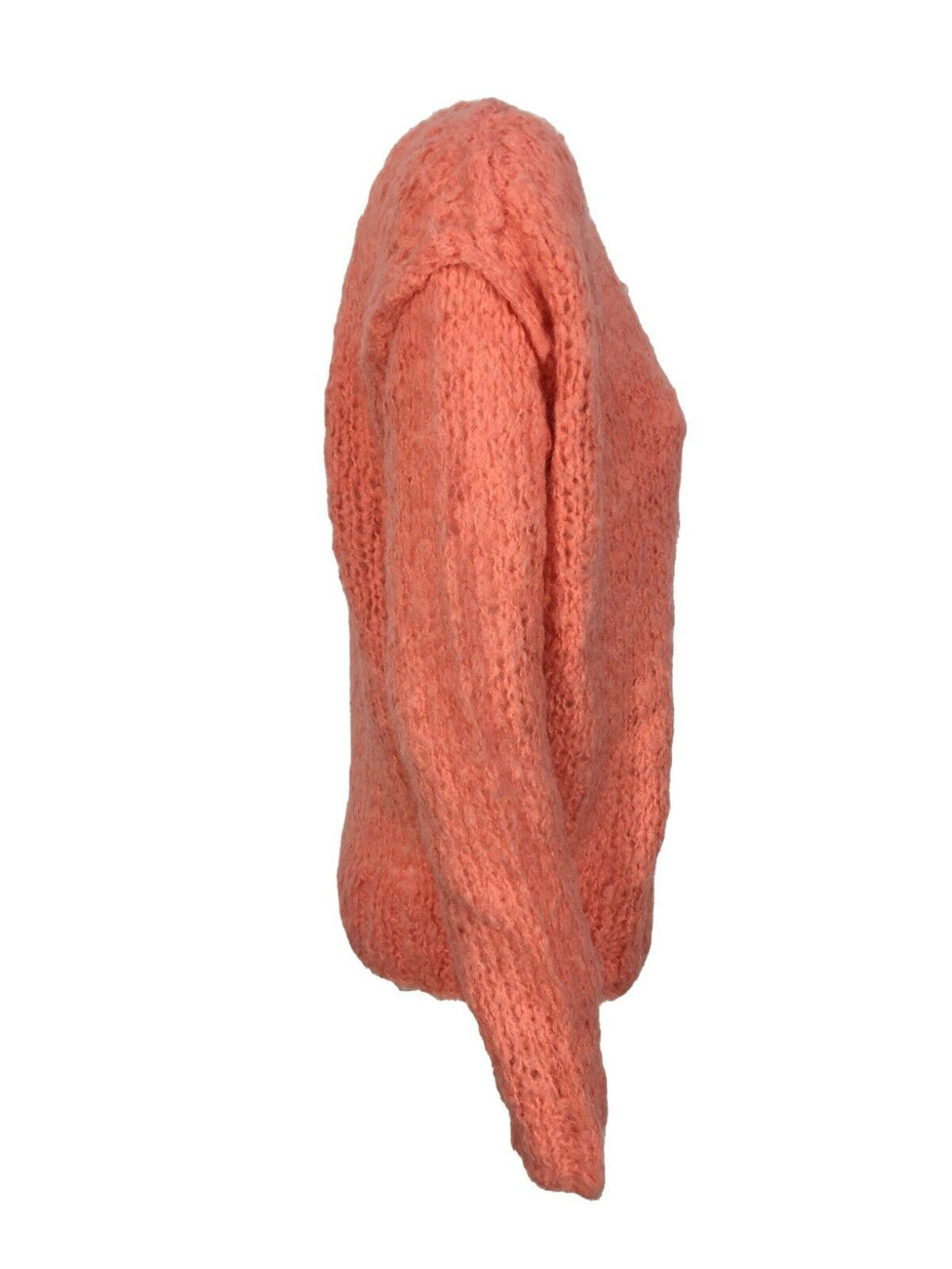 MAISON HOTEL cardigan donna salmone con bottoni art ISABELLA