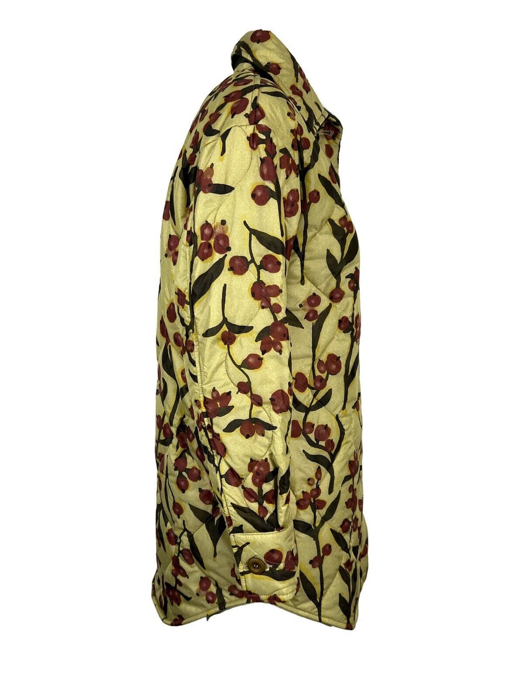 4.10 by BottegaChilometriZero giacca camicia donna trapuntata giallo DD22606 FANTASIA 100% nylon MADE IN ITALY