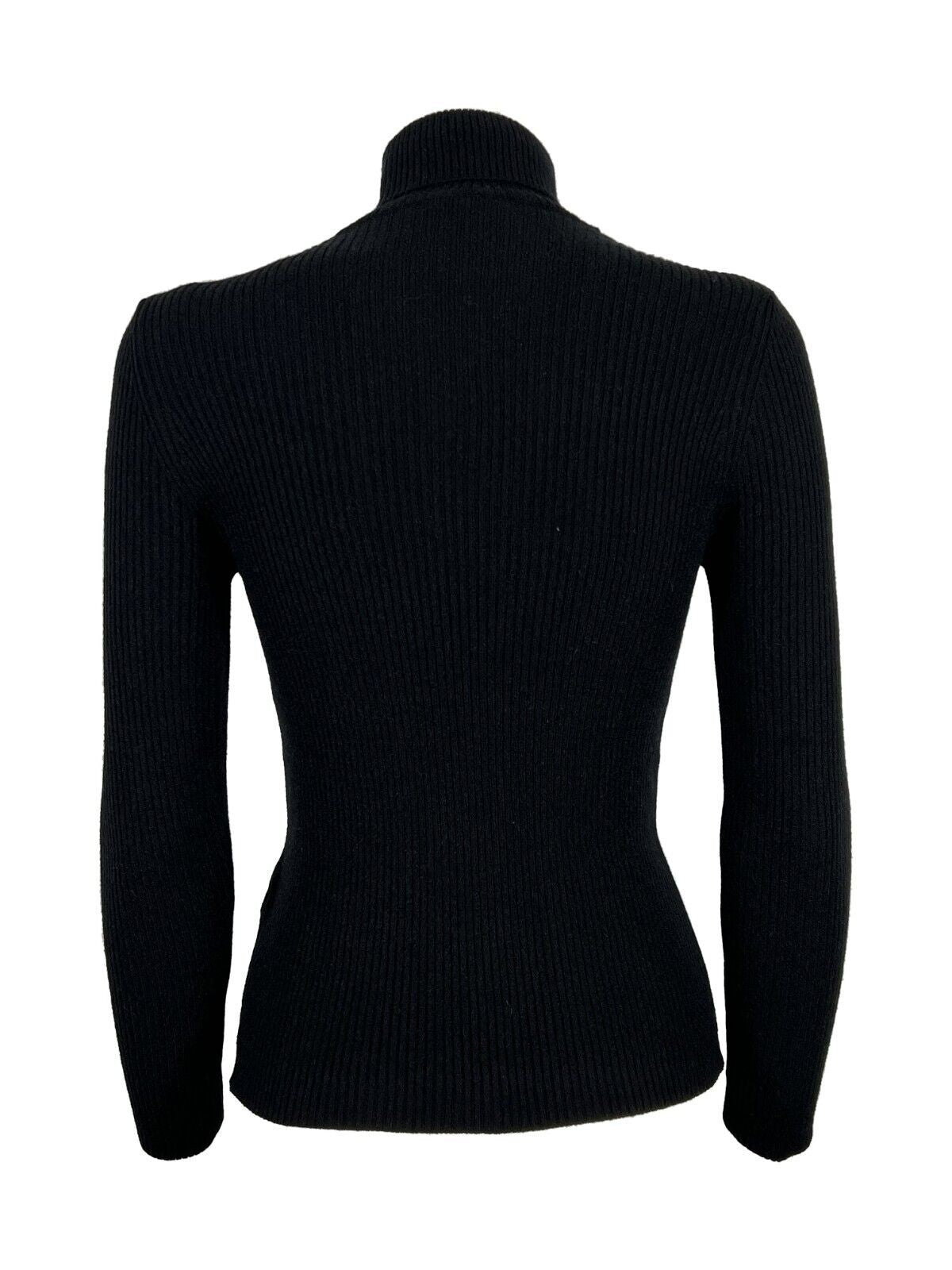 LA FEE MARABOUTEE maglia donna a costine collo alto FB-PU-COCOT MADE IN ITALY