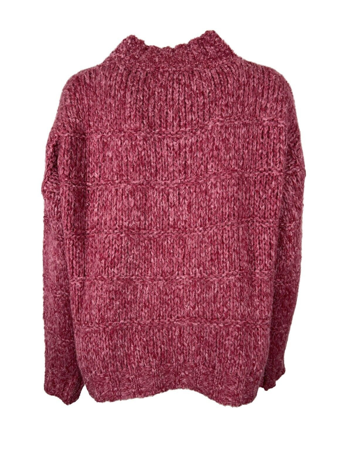 LA FEE MARABOUTEE maglia donna girocollo melange FE-PU-RALICE   MADE IN ITALY