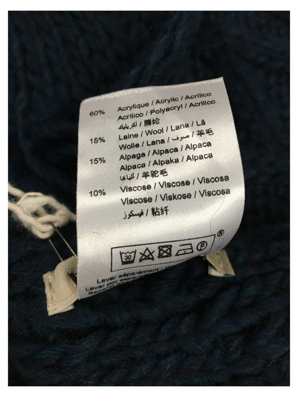 HUMILITY sciarpa donna trecce e frange HE-AT-SORBI MADE IN ITALY