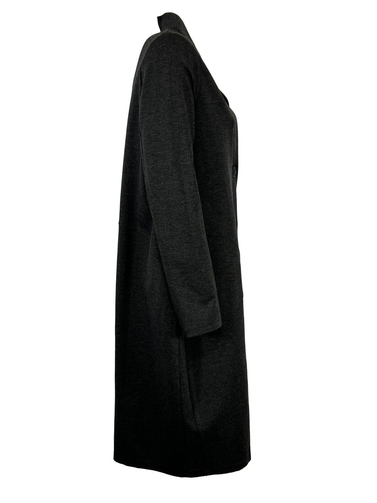 HUMILITY 1949 cardigan lungo punto milano grigio HE-GI-SAMIRA  MADE IN ITALY