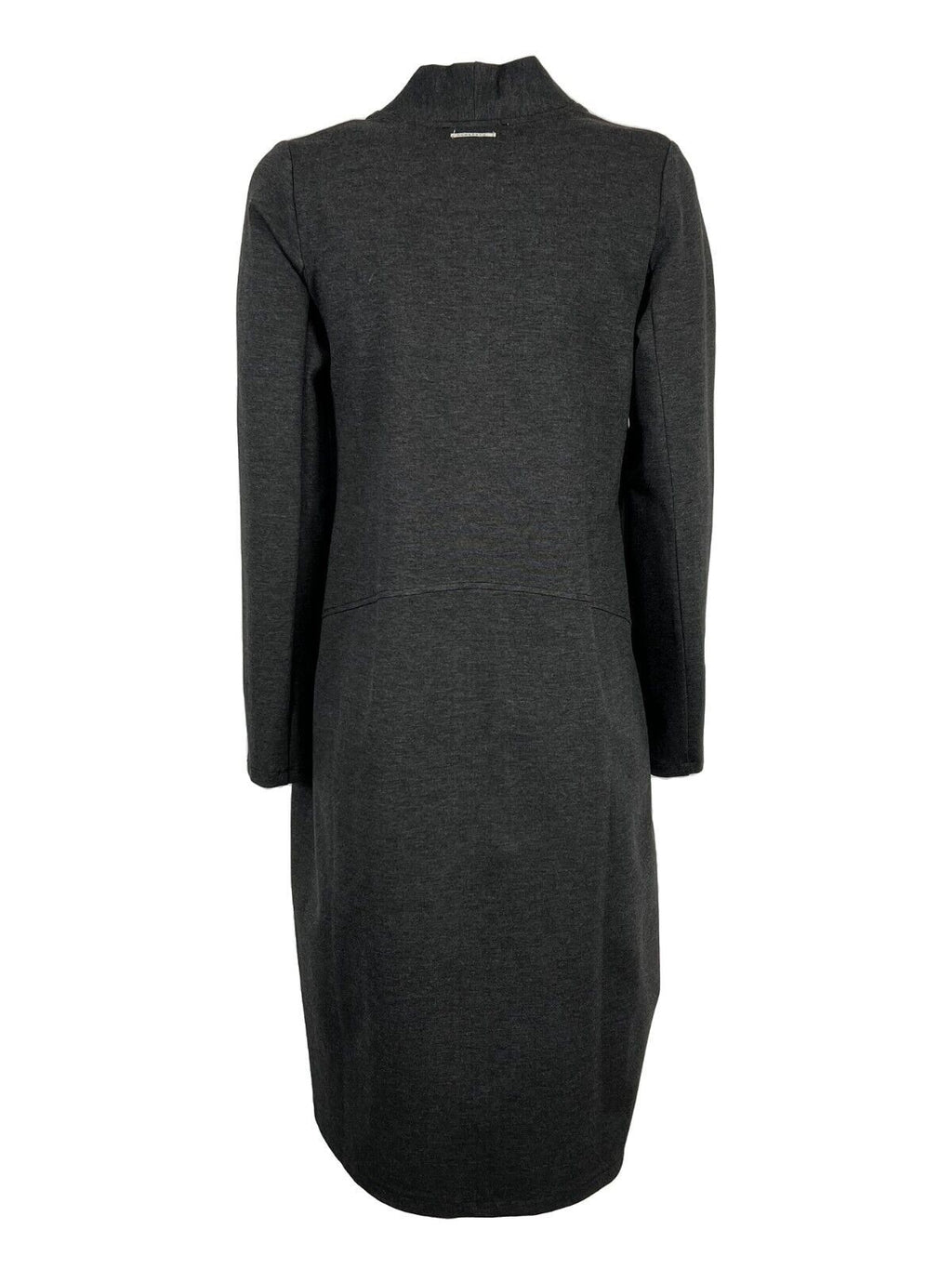 HUMILITY 1949 cardigan lungo punto milano grigio HE-GI-SAMIRA  MADE IN ITALY