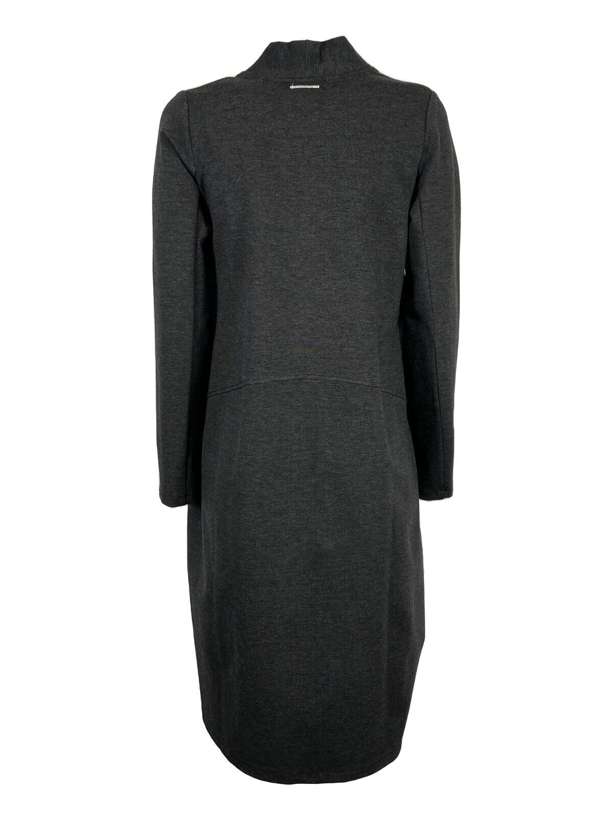 HUMILITY 1949 cardigan lungo punto milano grigio HE-GI-SAMIRA  MADE IN ITALY