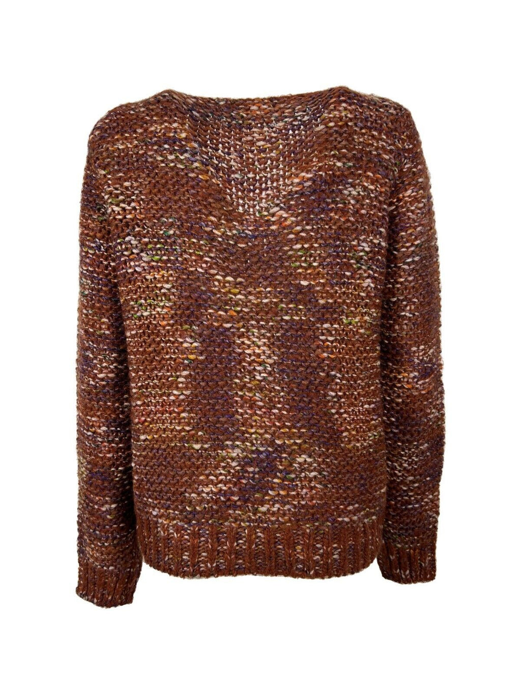 LA FEE MARABOUTEE maglia donna lana bouclè multicolor FE-PU-CLONE MADE IN ITALY