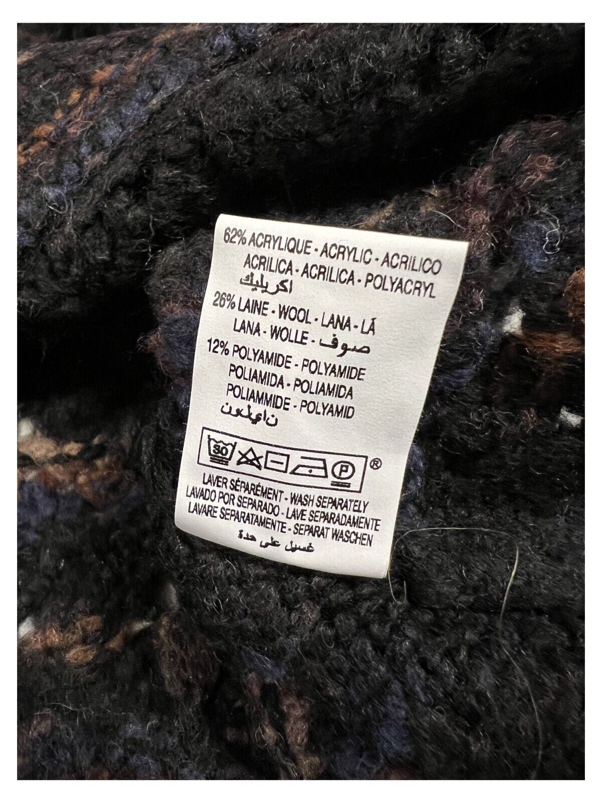 HUMILITY 1949 maglia donna girocollo traforata con inserti color MADE IN ITALY HB-PU-NAGIBA