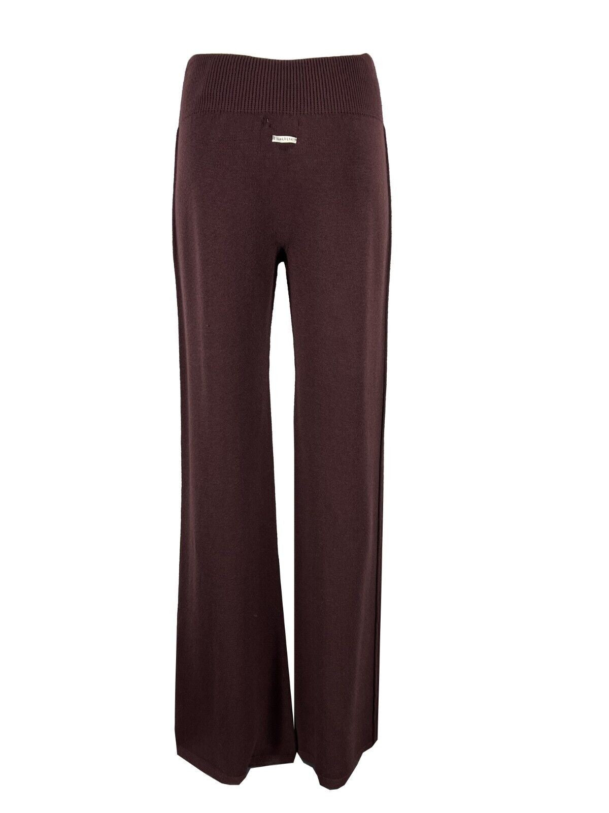 HUMILITY 1949 pantalone donna palazzo in maglia HE-PA-SAGA MADE IN ITALY