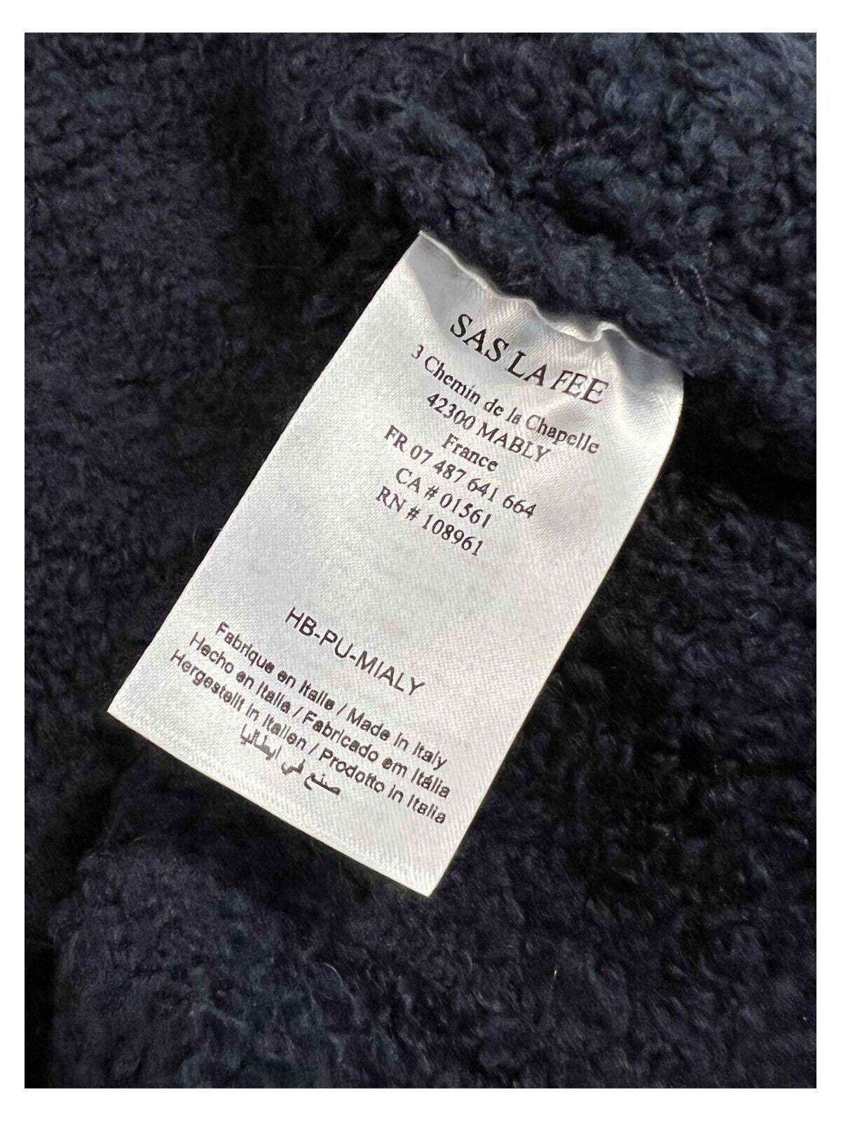 HUMILITY 1949 maglia donna boucle HN-PU- MIALY MADE IN ITALY