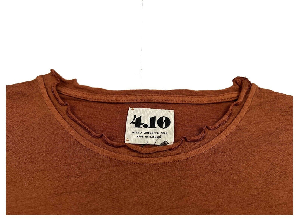 4.10 by BottegaChilometriZero maglia donna lana leggera DD22638 100% lana MADE IN ITALY