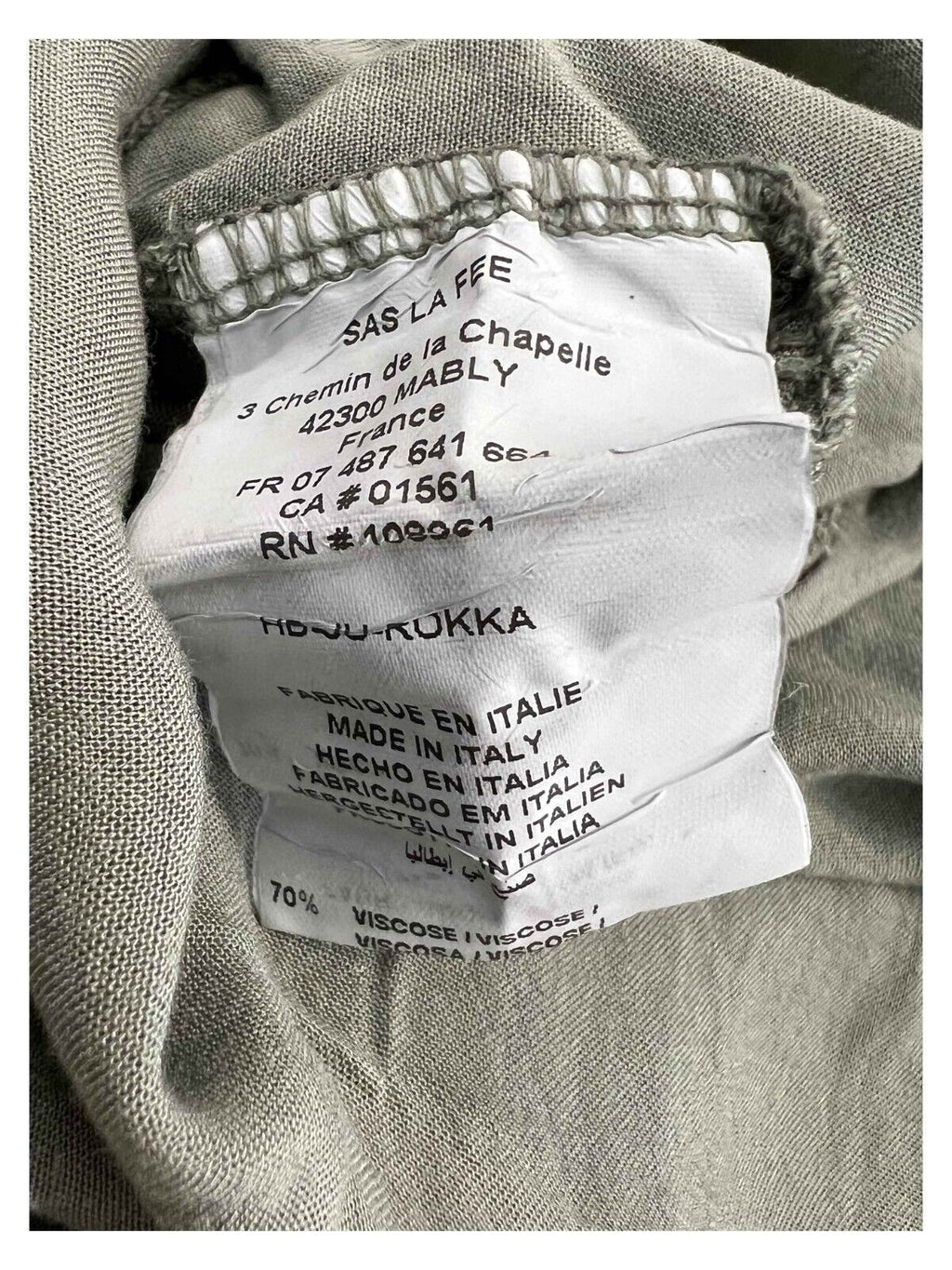 HUMILITY 1949 gonna donna lunga HD-JU-ROKKA 60% viscosa 30% seta MADE IN ITALY