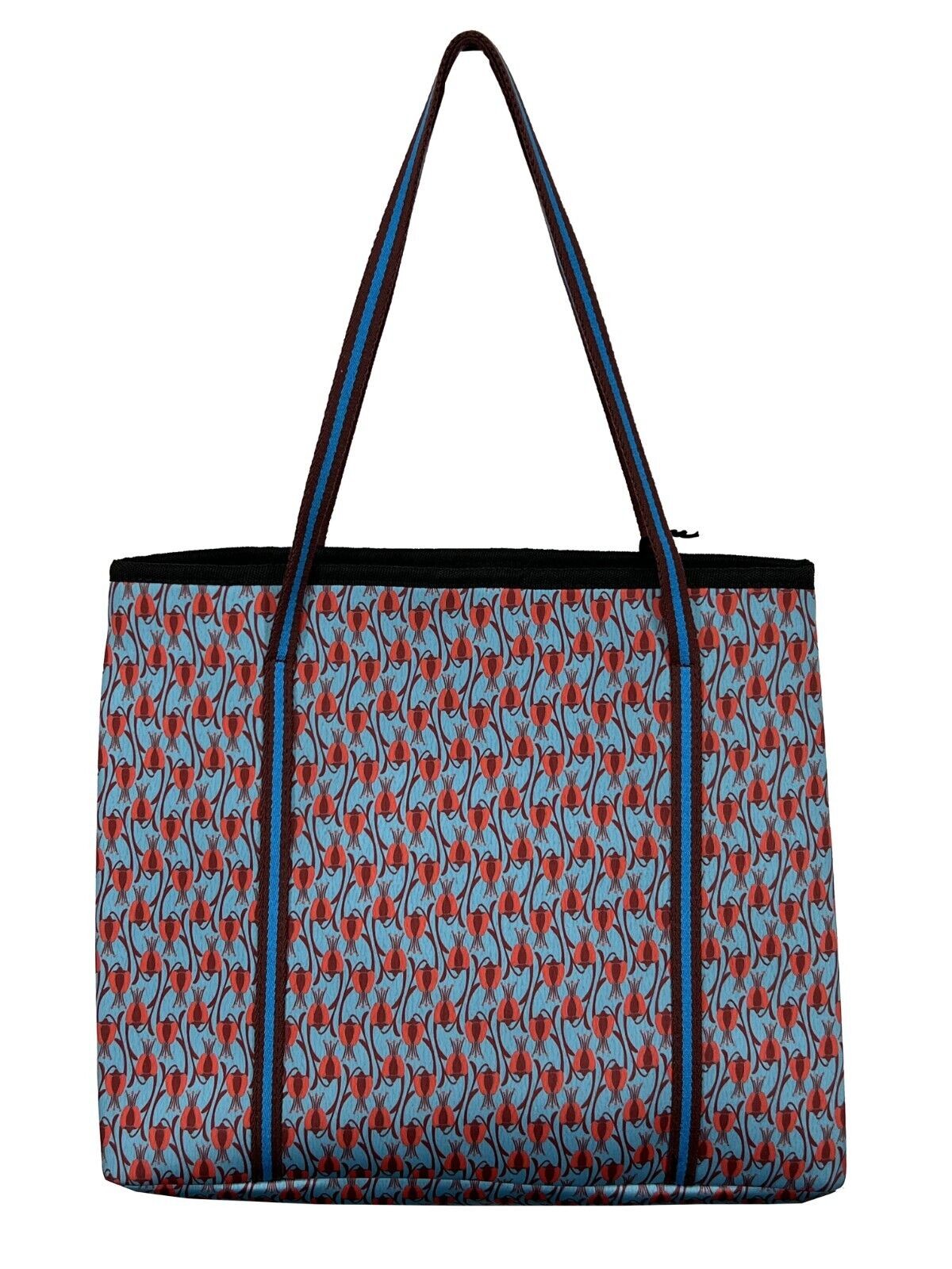 JUSTMINE borsa donna stampata  K108  8027 SHOPPER MADE IN ITALY