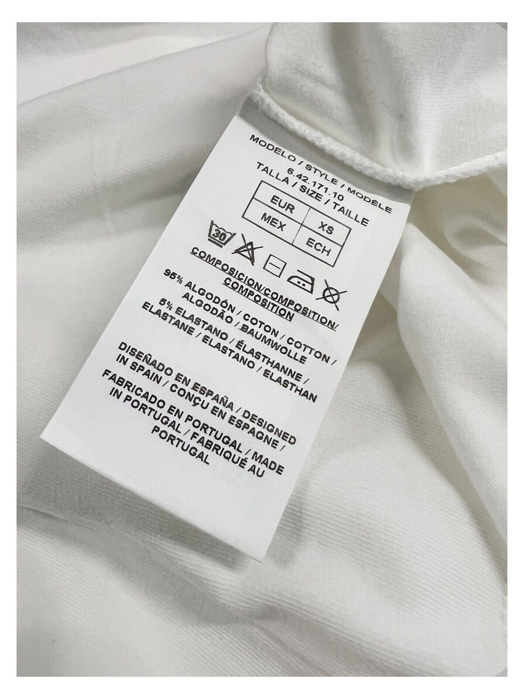 Md’M t-shirt donna con stampa 6.42171.10 95% cotone 5% elastan  MADE IN PORTUGAL