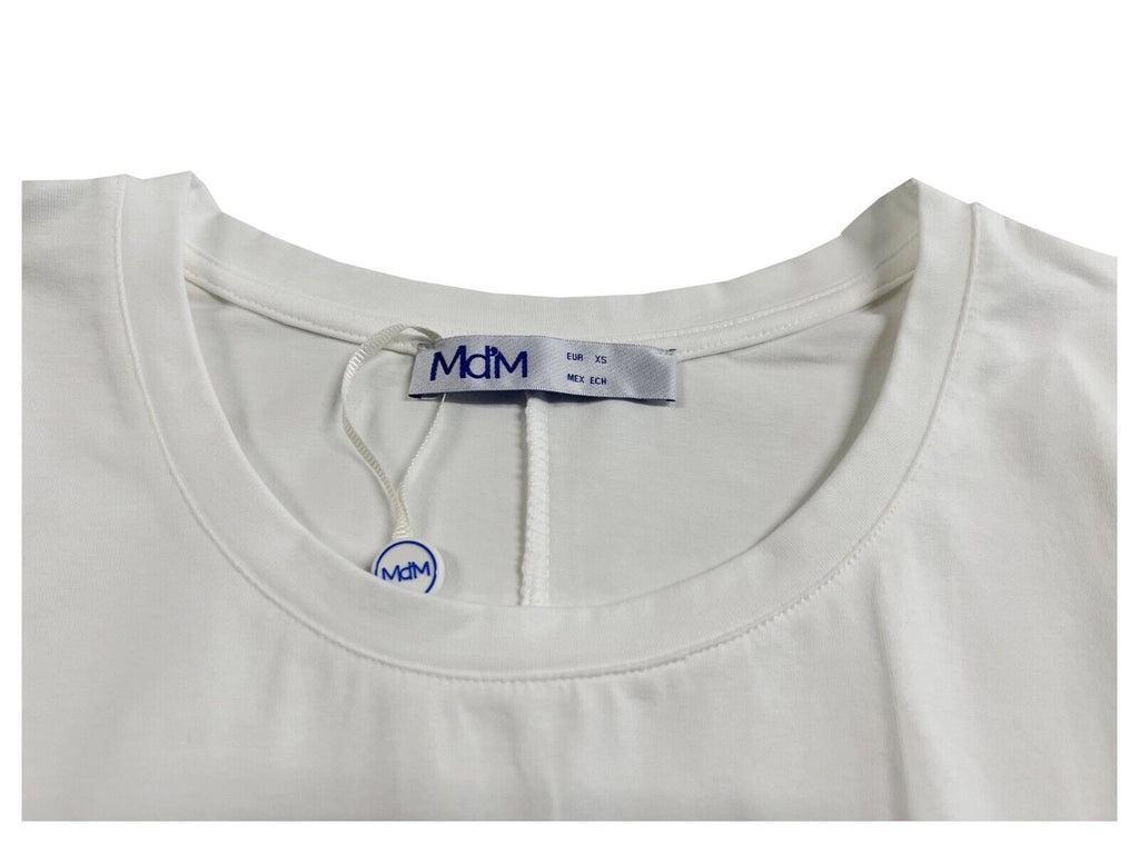 Md’M t-shirt donna con stampa 6.42171.10 95% cotone 5% elastan  MADE IN PORTUGAL