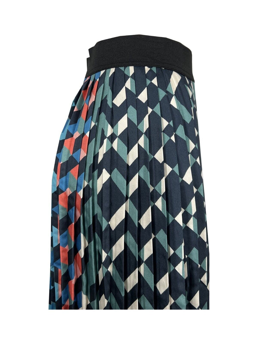 LA FEE MARABOUTEE gonna donna plisse’ multicolor FF-JU-CHANA-Z  MADE IN ITALY