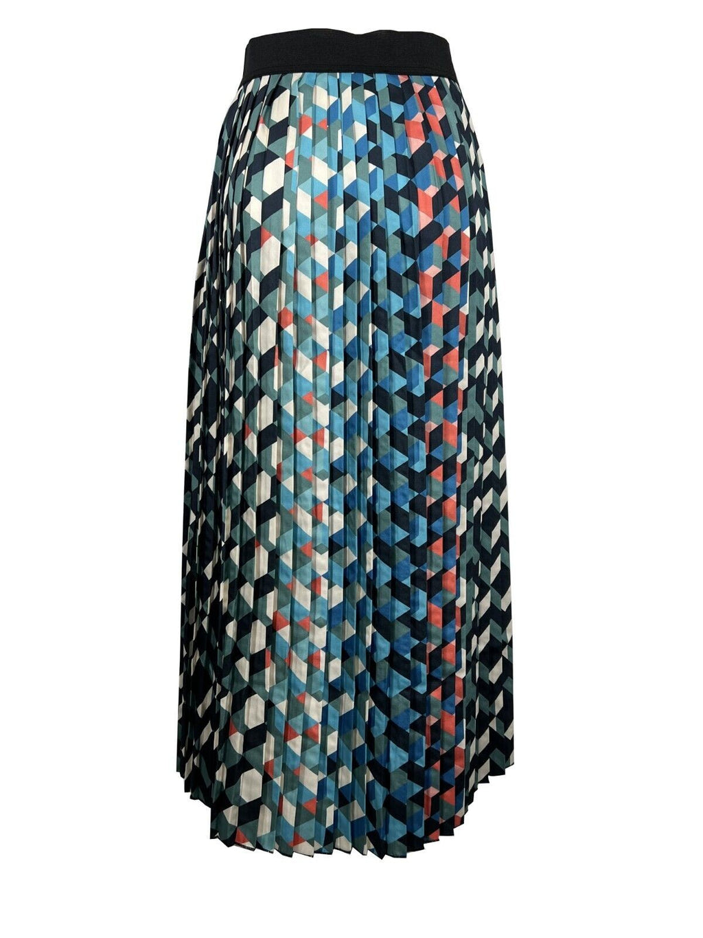 LA FEE MARABOUTEE gonna donna plisse’ multicolor FF-JU-CHANA-Z  MADE IN ITALY