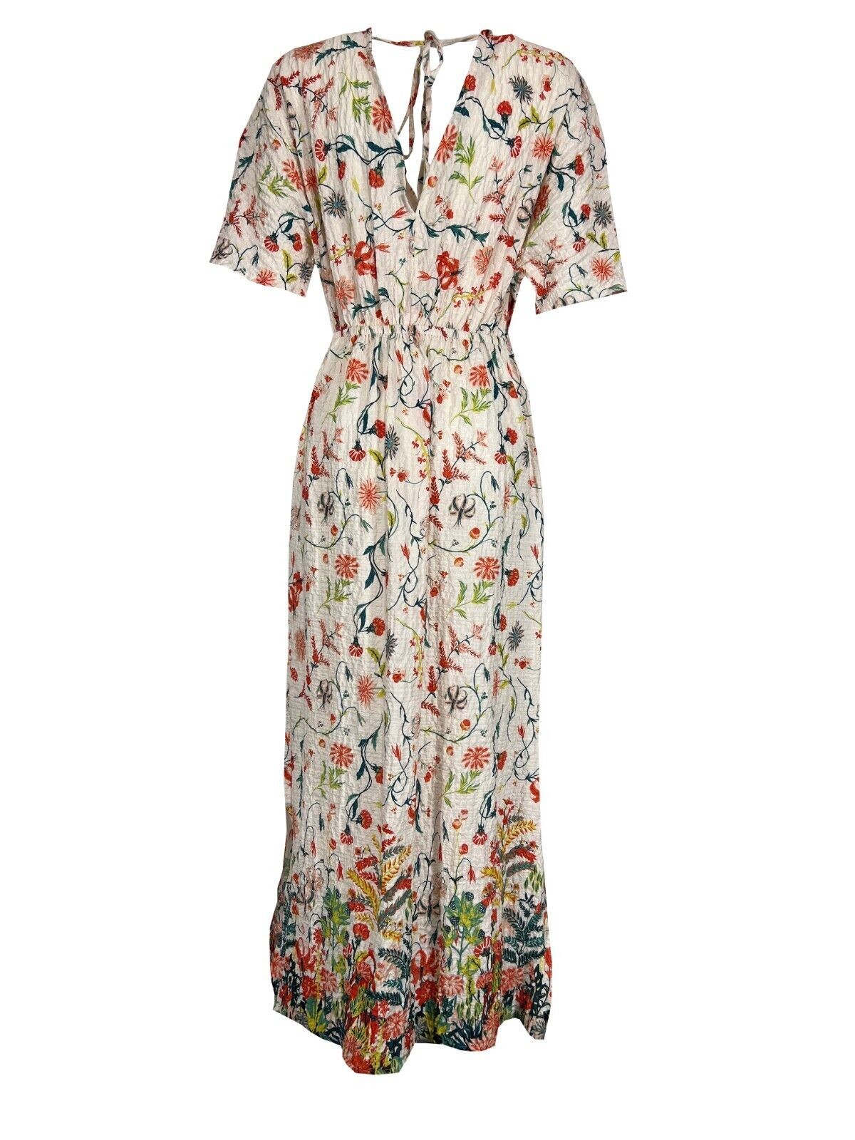 LA FEE MARABOUTEE abito donna fantasia floreale FF-RO-SAFOU-A 98% cotone 2% elastan