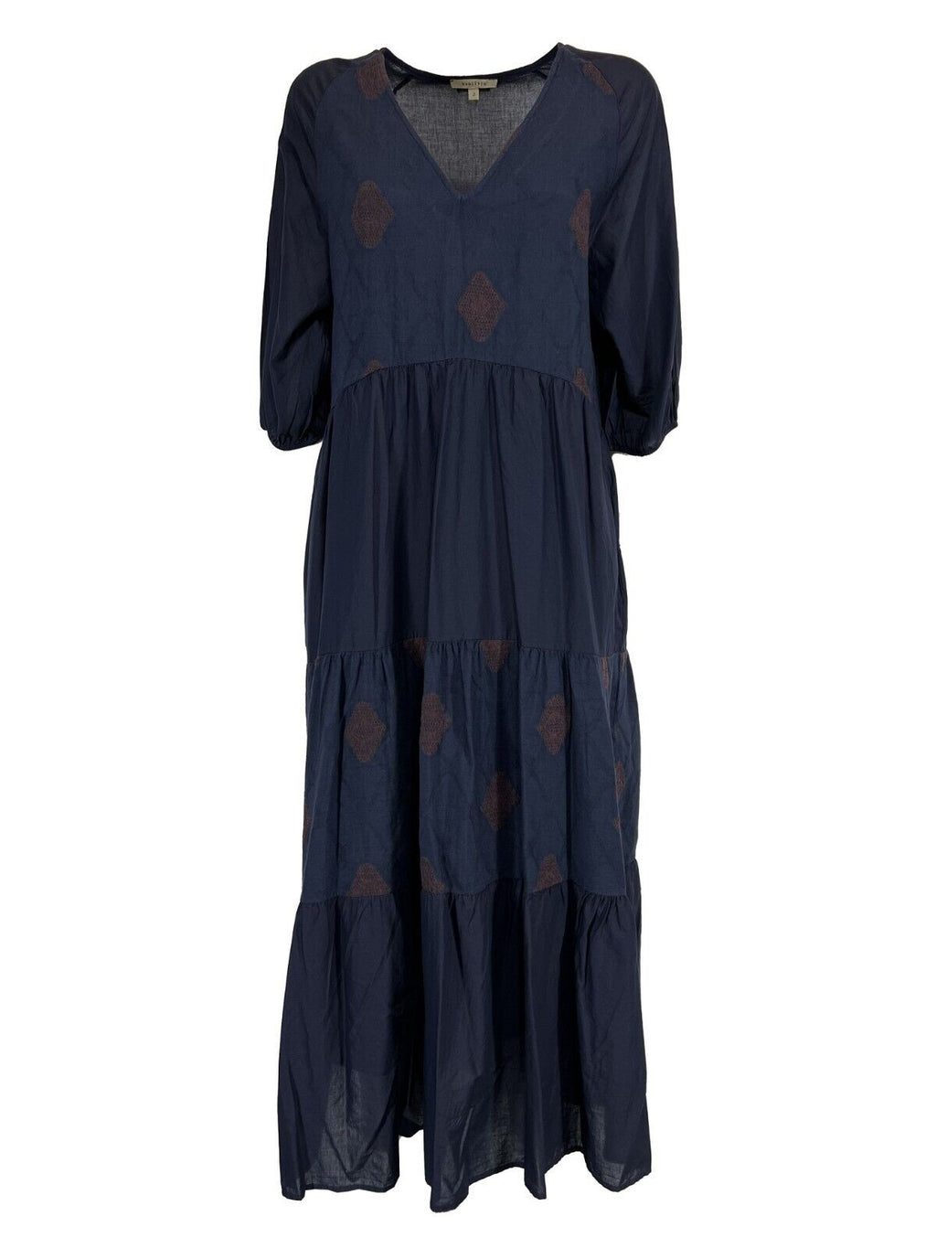 HUMILITY 1949 abito donna lungo blu HF-RO-TANGER MADE IN ITALY