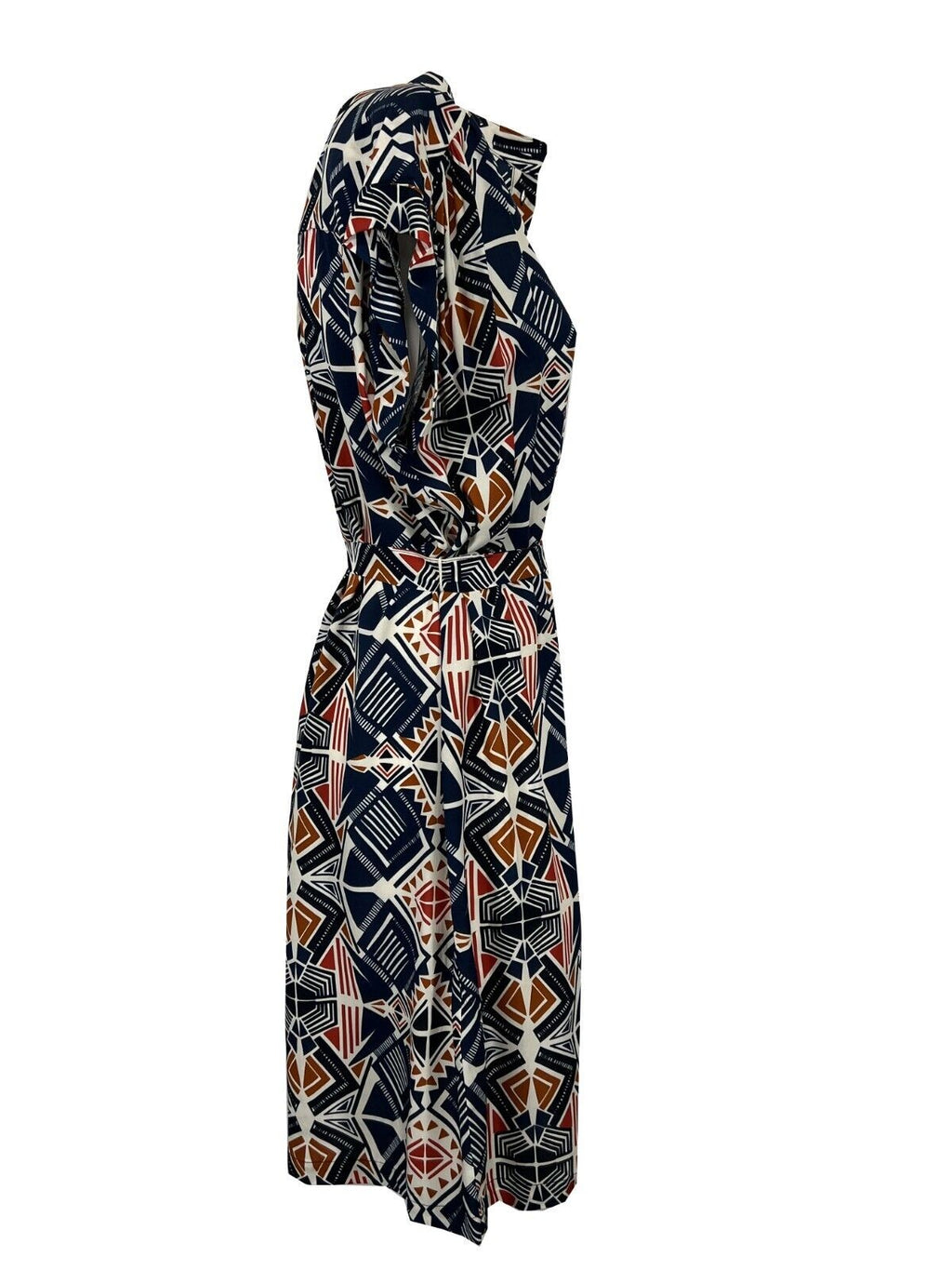 LA FEE MARABOUTEE abito donna fantasia FF-RO-SOREN-R 100% viscosa MADE IN ITALY